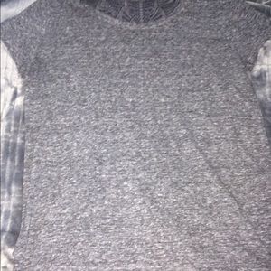 Grey edgy shirt
